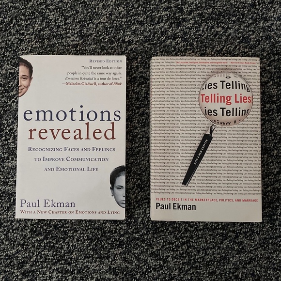 Paul Ekman: Emotions Revealed and Telling Lies books - Picture 1 of 1